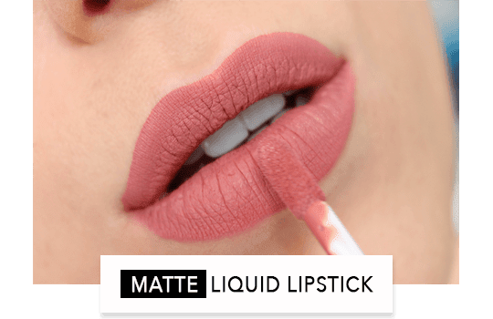 matte liquid lips